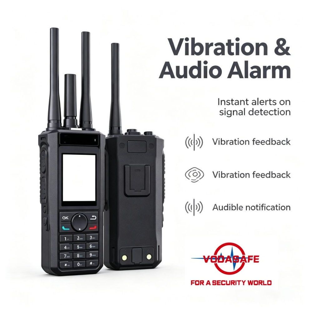 Vodasafe VS-D10 Ultra-Wideband UAV Detector | 300MHz-13.4GHz Portable RF Spectrum Analyzer