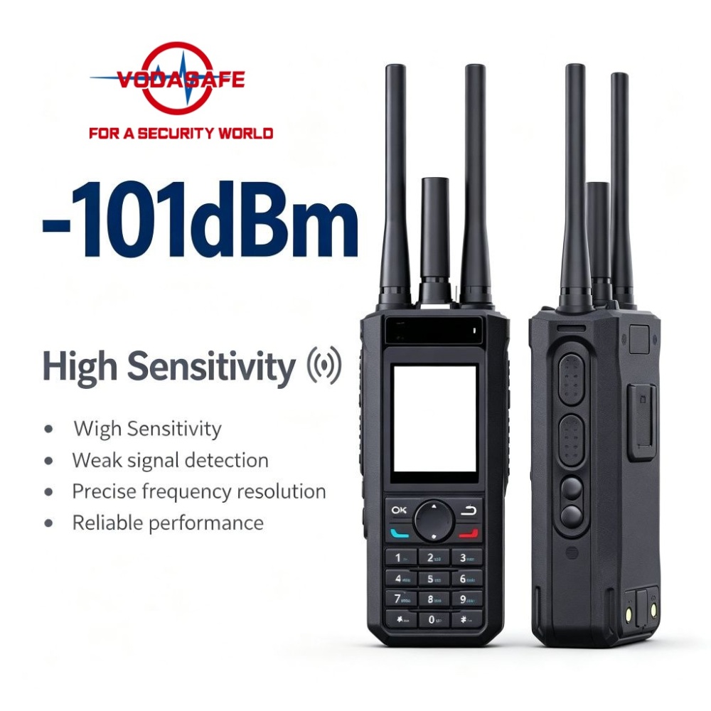 Vodasafe VS-D10 Ultra-Wideband UAV Detector | 300MHz-13.4GHz Portable RF Spectrum Analyzer