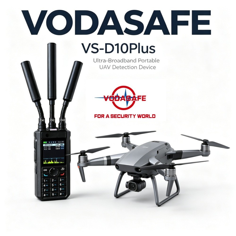 Ultra-Wideband Portable Drone Detector, 300MHz–13.4GHz Handheld UAV Detection Device