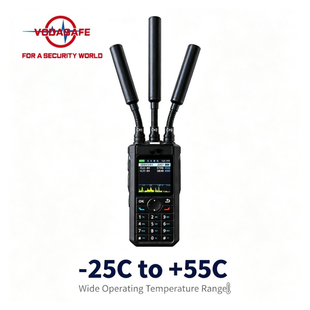 Ultra-Wideband Portable Drone Detector, 300MHz–13.4GHz Handheld UAV Detection Device