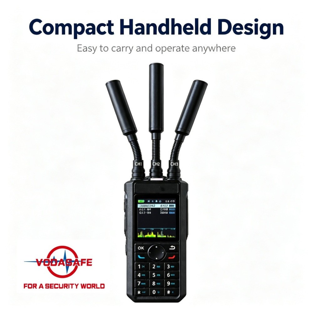 Ultra-Wideband Portable Drone Detector, 300MHz–13.4GHz Handheld UAV Detection Device
