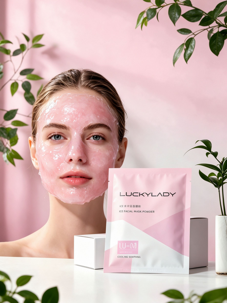 Ice facial mask powder OEM manufacturer,GOMO COSMETICS FACTORY,Ice facial mask powder OEM manufacturer
