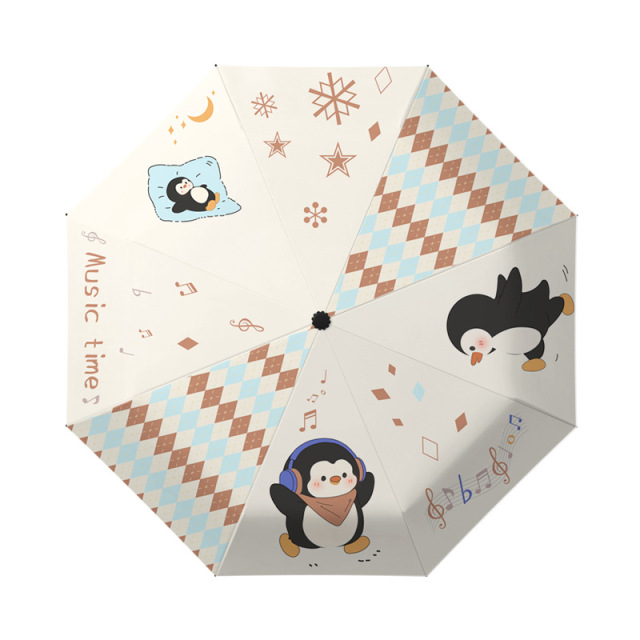 Custom logo umbrella wholesale, 8 ribs 3-fold umbrella,custom printed umbrellas high quality,NaBaiYu,Umbrella
