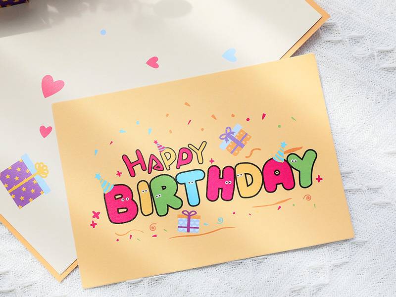 Wholesale custom birthday cards,happy birthday pop up card,birthday greeting cards, personalised design,NaBaiYu,Wholesale custom birthday cards,happy birthday pop up card,birthday greeting cards, personalised design