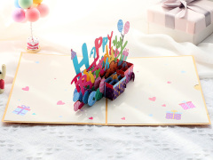 Wholesale custom birthday cards,happy birthday pop up card,birthday greeting cards, personalised design,NaBaiYu,Wholesale custom birthday cards,happy birthday pop up card,birthday greeting cards, personalised design