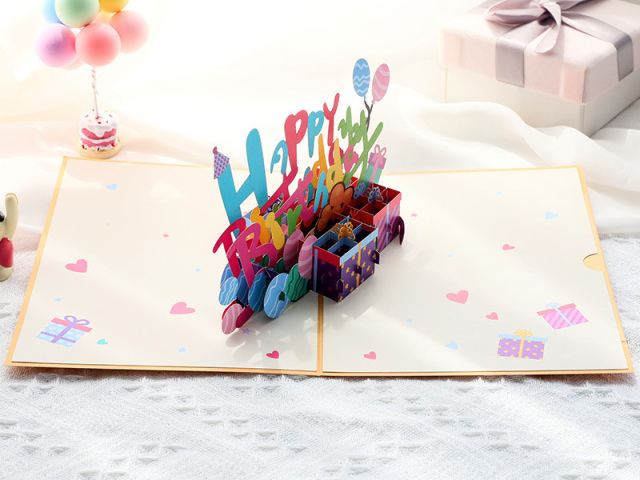 Wholesale custom birthday cards,happy birthday pop up card,birthday greeting cards, personalised design,NaBaiYu,Wholesale custom birthday cards,happy birthday pop up card,birthday greeting cards, personalised design