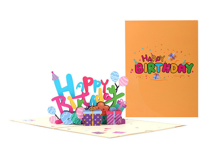 Wholesale custom birthday cards,happy birthday pop up card,birthday greeting cards, personalised design,NaBaiYu,Wholesale custom birthday cards,happy birthday pop up card,birthday greeting cards, personalised design