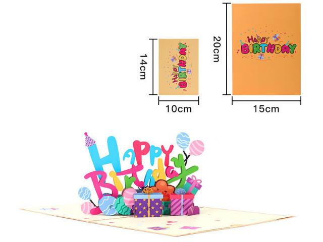 Wholesale custom birthday cards,happy birthday pop up card,birthday greeting cards, personalised design,NaBaiYu,Wholesale custom birthday cards,happy birthday pop up card,birthday greeting cards, personalised design