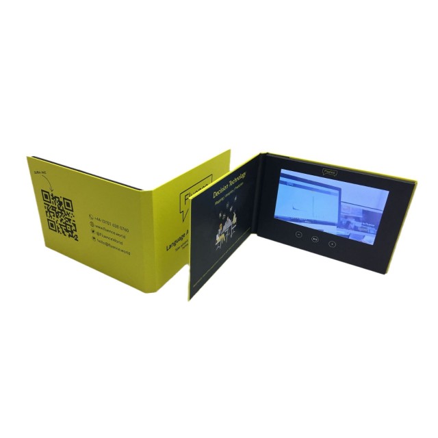 Custom video cards for business advertising promotion, business gifts, brand promotion, product introduction, wedding invitations,NaBaiYu,Record Sound Cards