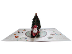 Christmas 3d pop up greeting card,NaBaiYu,Christmas 3d pop up greeting card
