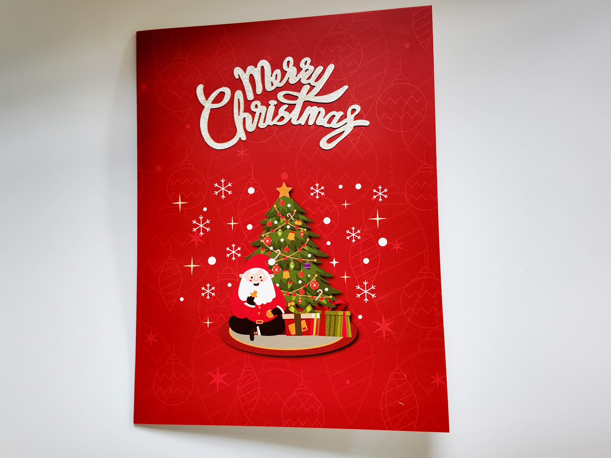 Christmas 3d pop up greeting card,NaBaiYu,Christmas 3d pop up greeting card