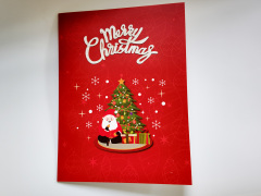 Christmas 3d pop up greeting card,NaBaiYu,Christmas 3d pop up greeting card