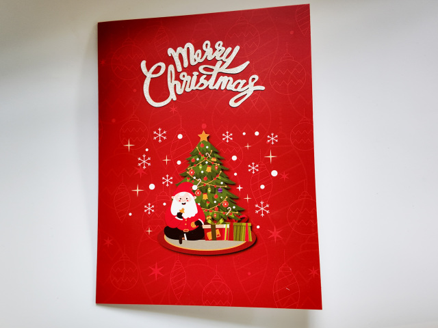 Christmas 3d pop up greeting card,NaBaiYu,Christmas 3d pop up greeting card
