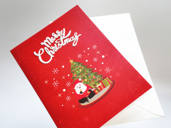 Christmas 3d pop up greeting card,NaBaiYu,Christmas 3d pop up greeting card