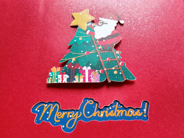 Christmas pop up greeting card,NaBaiYu,Christmas pop up greeting card