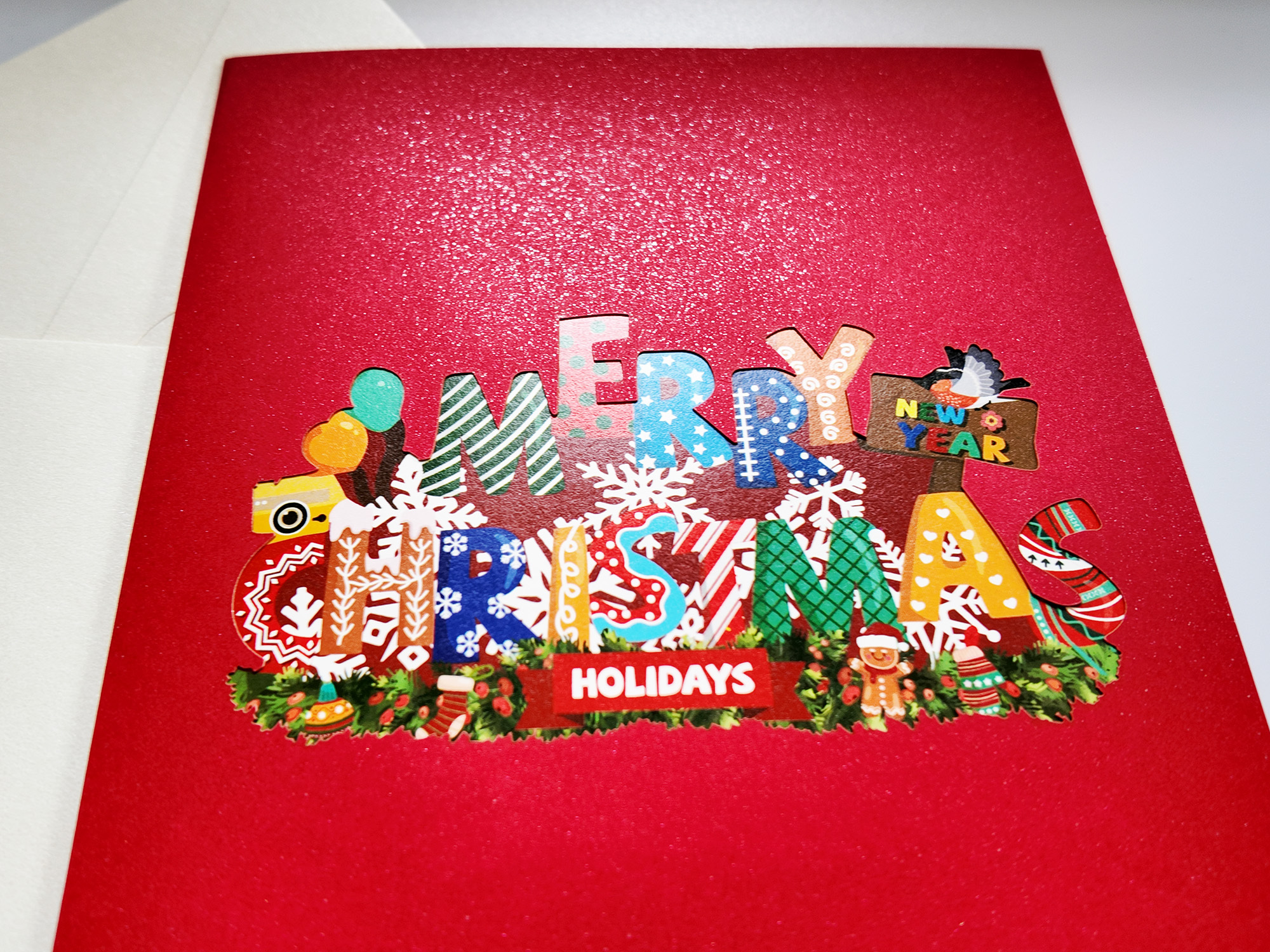 Christmas 3d pop up greeting cards,NaBaiYu,Christmas 3d pop up greeting cards