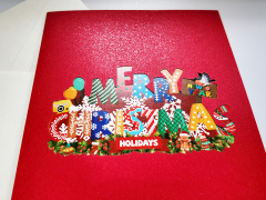 Christmas 3d pop up greeting cards,NaBaiYu,Christmas 3d pop up greeting cards