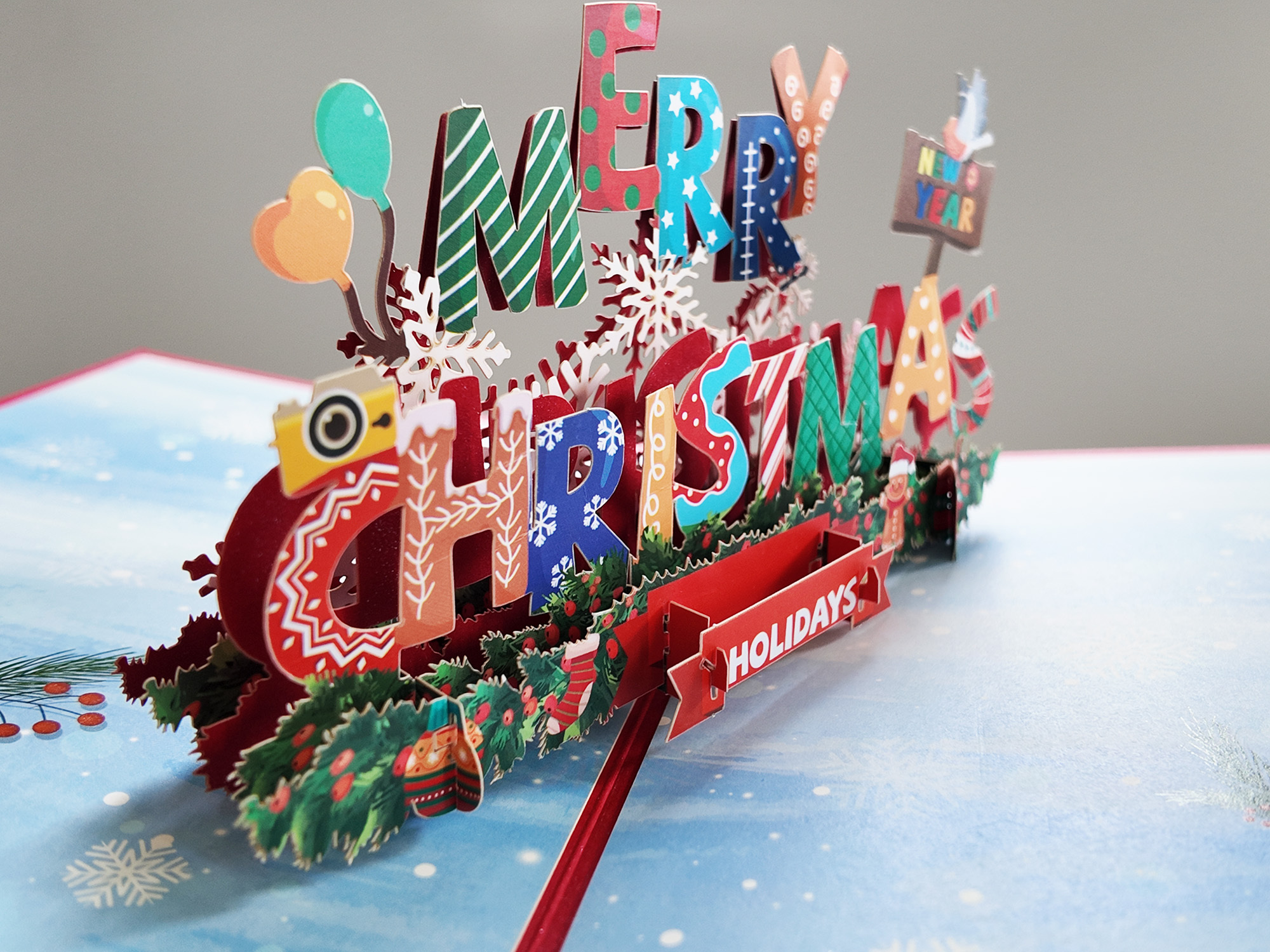 Christmas 3d pop up greeting cards,NaBaiYu,Christmas 3d pop up greeting cards