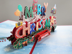 Christmas 3d pop up greeting cards,NaBaiYu,Christmas 3d pop up greeting cards