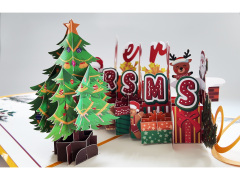 Christmas 3d pop up greeting cards,NaBaiYu,Christmas 3d pop up greeting cards