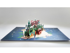 Christmas 3d pop up greeting cards,NaBaiYu,Christmas 3d pop up greeting cards