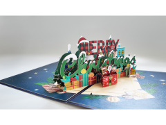 Christmas 3d pop up greeting cards,NaBaiYu,Christmas 3d pop up greeting cards