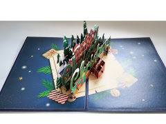 Christmas 3d pop up greeting cards,NaBaiYu,Christmas 3d pop up greeting cards