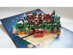 Christmas 3d pop up greeting cards,NaBaiYu,Christmas 3d pop up greeting cards