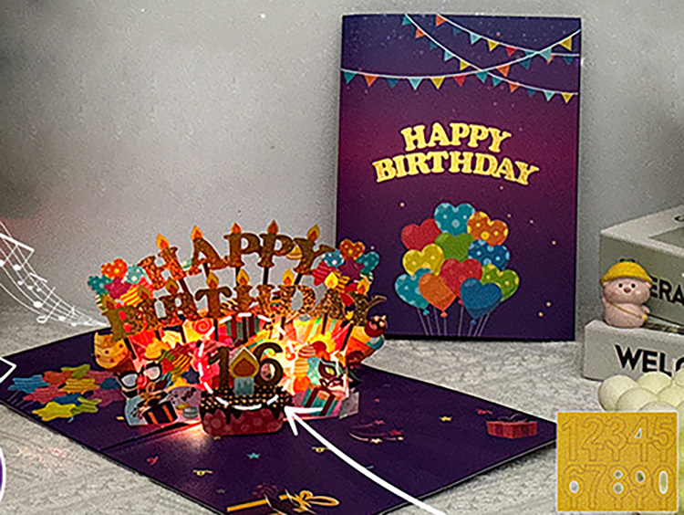 Custom musical birthday cards,singing birthday card,light up birthday card,interactive birthday card,birthday card music,NaBaiYu,Custom musical birthday cards,singing birthday card,light up birthday card,interactive birthday card,birthday card music