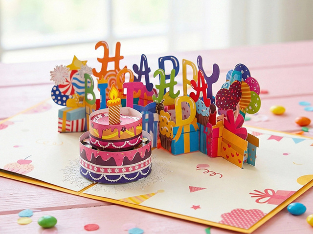 Custom wholesale 3d pop-up musical birthday cards with lights,birthday card musical,interactive birthday card,happy birthday singing card,NaBaiYu,Custom wholesale 3d pop-up musical birthday cards with lights,birthday card musical,interactive birthday card,happy birthday singing card