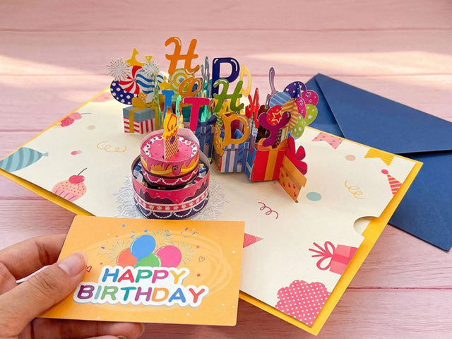 Custom wholesale 3d pop-up musical birthday cards with lights,birthday card musical,interactive birthday card,happy birthday singing card,NaBaiYu,Custom wholesale 3d pop-up musical birthday cards with lights,birthday card musical,interactive birthday card,happy birthday singing card