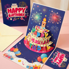 Custom 3d pop-up musical birthday cards with lights,blow candle led music greeting card,musical birthday cards with sound,NaBaiYu,Custom 3d pop-up musical birthday cards with lights,blow candle led music greeting card,musical birthday cards with sound