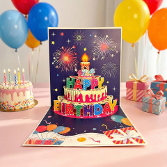 Custom 3d pop-up musical birthday cards with lights,blow candle led music greeting card,musical birthday cards with sound,NaBaiYu,Custom 3d pop-up musical birthday cards with lights,blow candle led music greeting card,musical birthday cards with sound