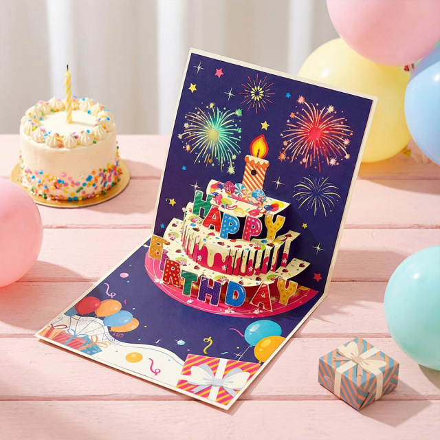Custom 3d pop-up musical birthday cards with lights,blow candle led music greeting card,musical birthday cards with sound,NaBaiYu,Custom 3d pop-up musical birthday cards with lights,blow candle led music greeting card,musical birthday cards with sound