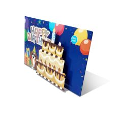 OEM music greeting card with led light,NaBaiYu,OEM music greeting card with led light