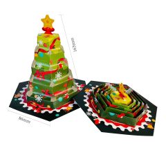 Custom led christmas tree for gift,christmas gift,3d christmas cards,small lighted christmas tree,led night light,NaBaiYu,Custom led christmas tree for gift,christmas gift,3d christmas cards,small lighted christmas tree,led night light