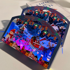 Custom musical greeting cards,music birthday cards,led lights greeting cards,NaBaiYu,Custom musical greeting cards,music birthday cards,led lights greeting cards