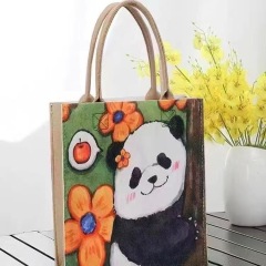 Custom felt bags,reusable felt tote bags,Wine Carrier Tote Bag, Reusable Wine Bottle Carrier Felt Storage Bag,NaBaiYu,Custom felt bags,reusable felt tote bags,Wine Carrier Tote Bag, Reusable Wine Bottle Carrier Felt Storage Bag