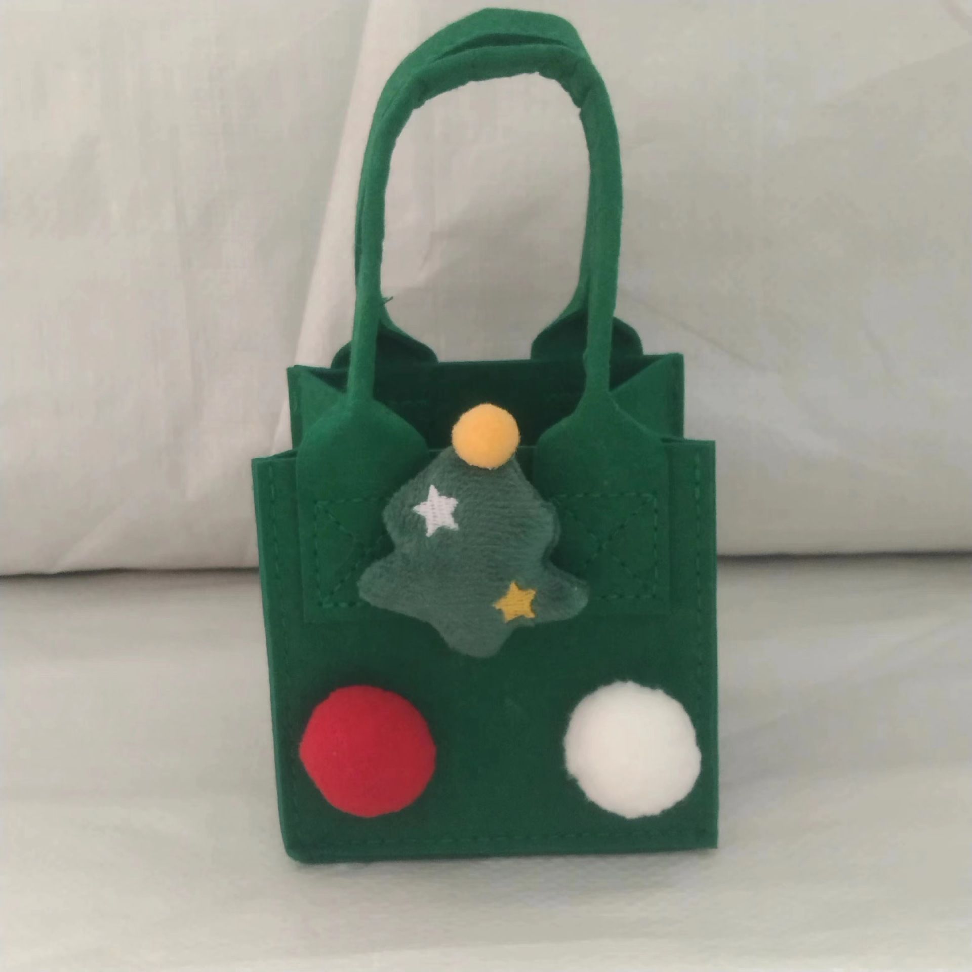 Custom Christmas gift felt bag,felt tote bag for kids with handle,NaBaiYu,Custom Christmas gift felt bag,felt tote bag for kids with handle