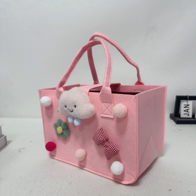 Custom felt bag,tote bag,daily use handles reusable bag,NaBaiYu,Custom felt bag,tote bag,daily use handles reusable bag