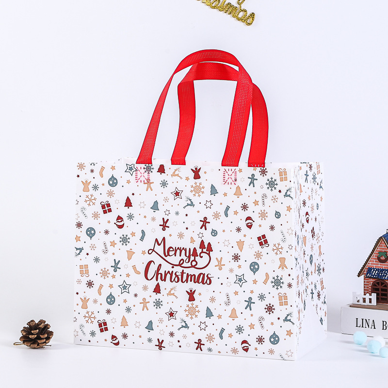 Custom Christmas reusable Non-woven bag with handles,reusable tote bags,tote bag,reusable tote bags,large woven tote bag,NaBaiYu,Custom Christmas reusable Non-woven bag with handles,reusable tote bags,tote bag,reusable tote bags,large woven tote bag