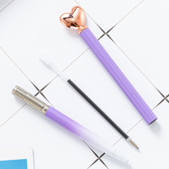 Promotional Personalized Logo Heart Shaped Pens for Gifts Black Ink Retractable Metal Decorative Cute Pens,NaBaiYu,Promotional Personalized Logo Heart Shaped Pens for Gifts Black Ink Retractable Metal Decorative Cute Pens