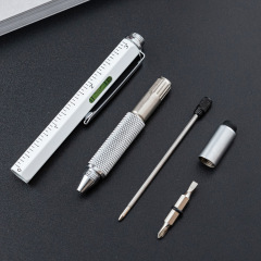 Professional Metal 6-in-1 Multifunction Tool Pen Multi Function Tech Tool Ballpoint Pen with Ruler,NaBaiYu,Professional Metal 6-in-1 Multifunction Tool Pen Multi Function Tech Tool Ballpoint Pen with Ruler