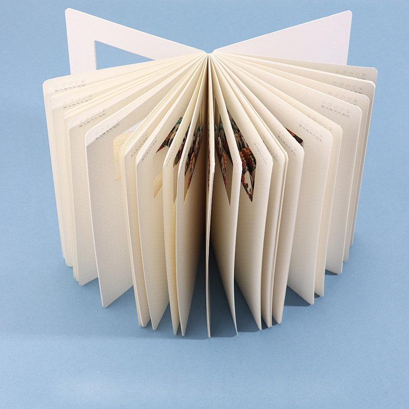 3D paper cut notebook with customized shape, A5 size, high appearance quality panda-themed notebook for journal,NaBaiYu,3D paper cut notebook with customized shape, A5 size, high appearance quality panda-themed notebook for journal