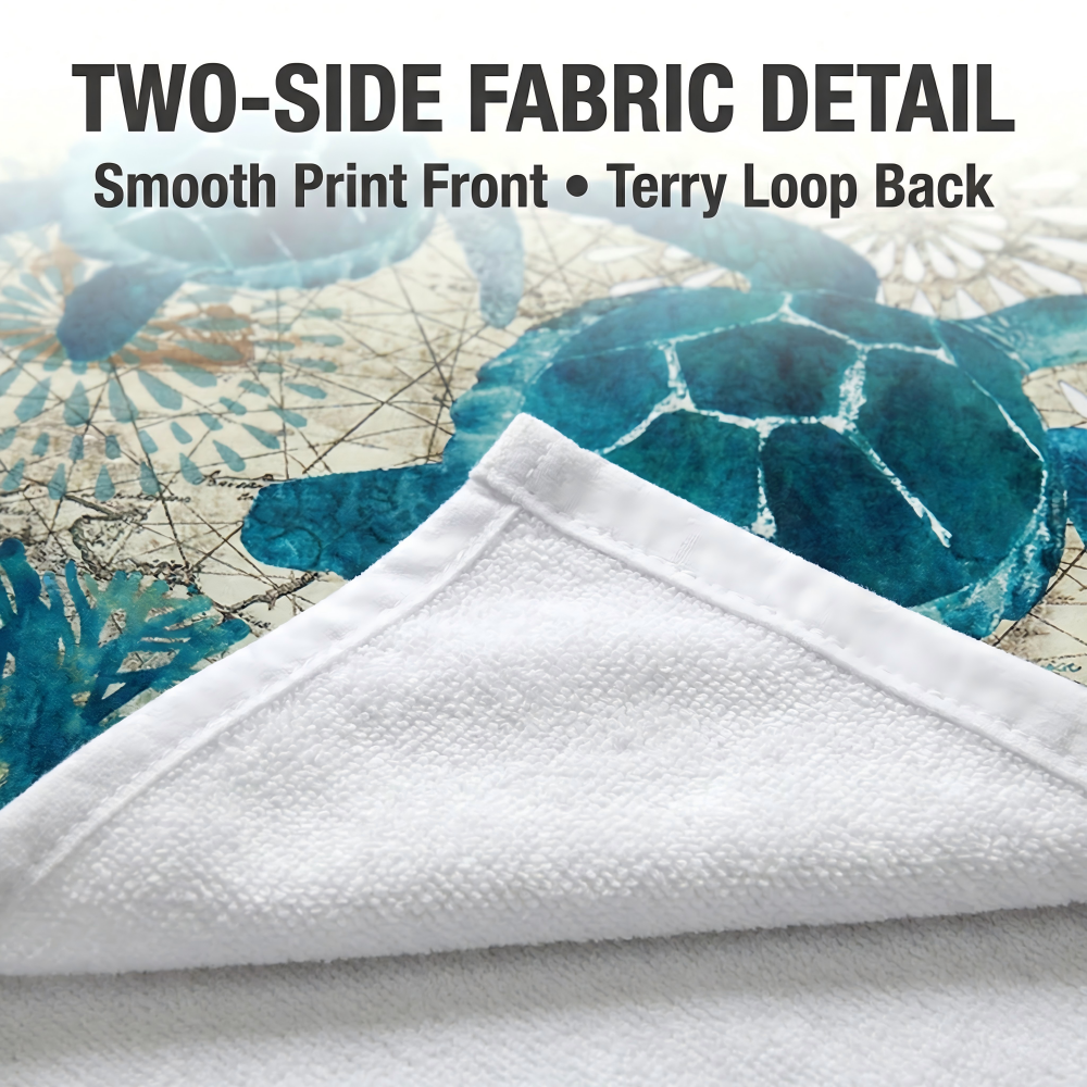 Luxury Polyester Microfiber Summer Beach Towel Quick Dry Sand Free Large Sea Turtle Printed 250gsm,NaBaiYu,Luxury Polyester Microfiber Summer Beach Towel Quick Dry Sand Free Large Sea Turtle Printed 250gsm