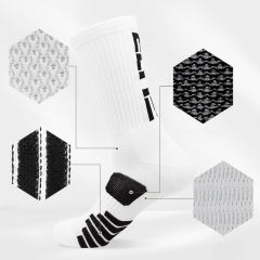Sport Socks Custom logo OEM Men Socks Seamless Athletic Half Terry Basketball Crew Socks,NaBaiYu,Sport Socks Custom logo OEM Men Socks Seamless Athletic Half Terry Basketball Crew Socks