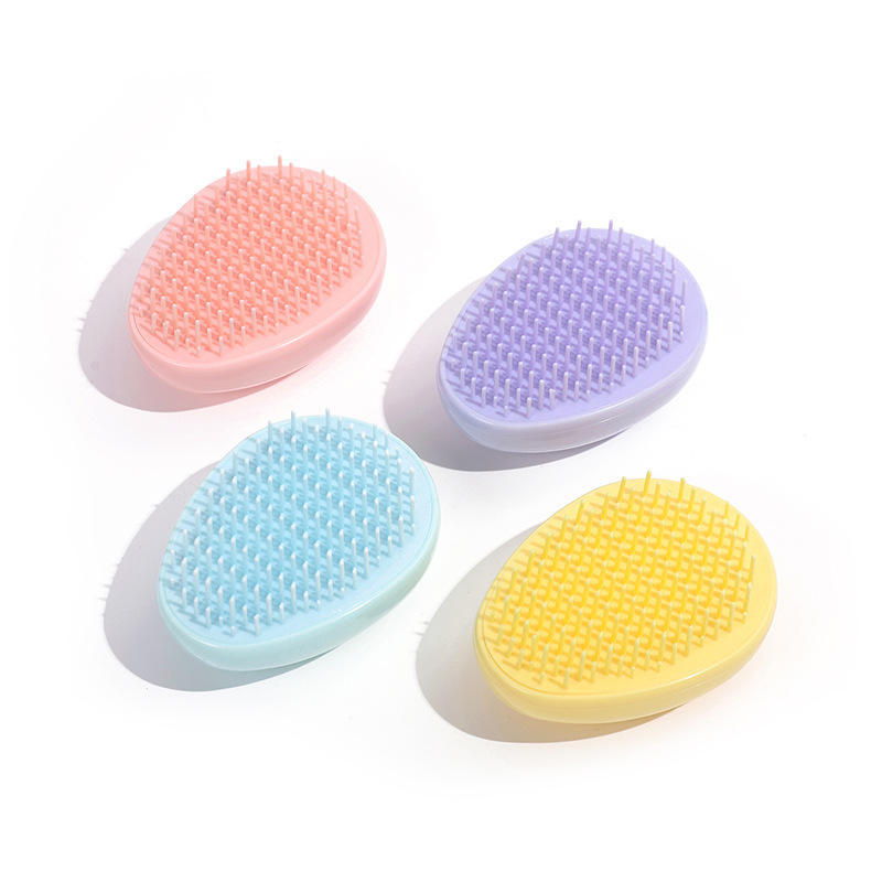 OEM Design Solid-color Egg-shaped Makara Head Hair Massage Comb,NaBaiYu,OEM Design Solid-color Egg-shaped Makara Head Hair Massage Comb