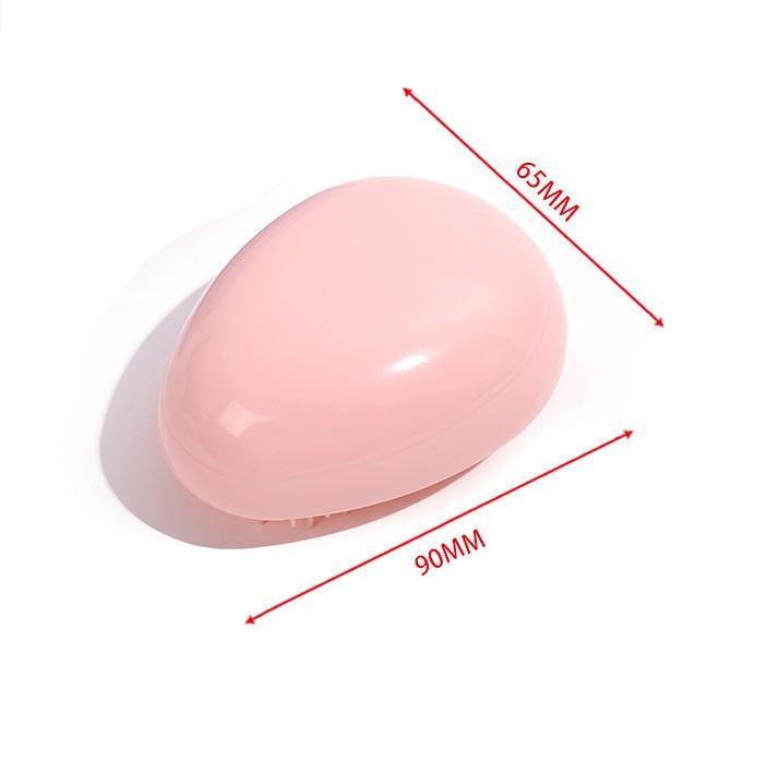 OEM Design Solid-color Egg-shaped Makara Head Hair Massage Comb,NaBaiYu,OEM Design Solid-color Egg-shaped Makara Head Hair Massage Comb