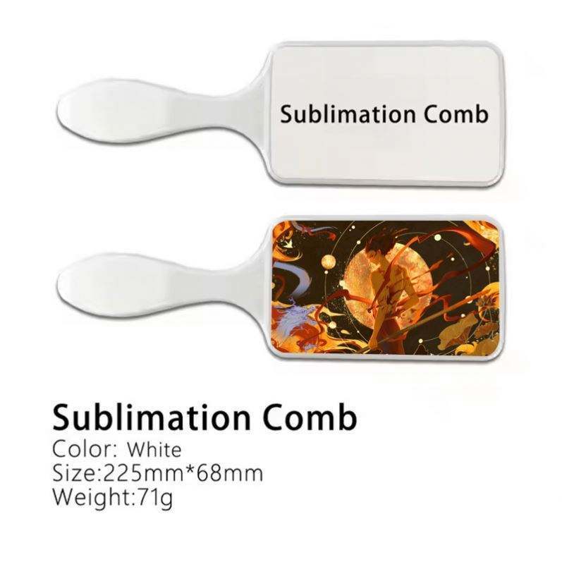 Sublimation Blank Heat Transfer Printing Eco-Friendly Rectangle Shape Blanks Comb,NaBaiYu,Sublimation Blank Heat Transfer Printing Eco-Friendly Rectangle Shape Blanks Comb