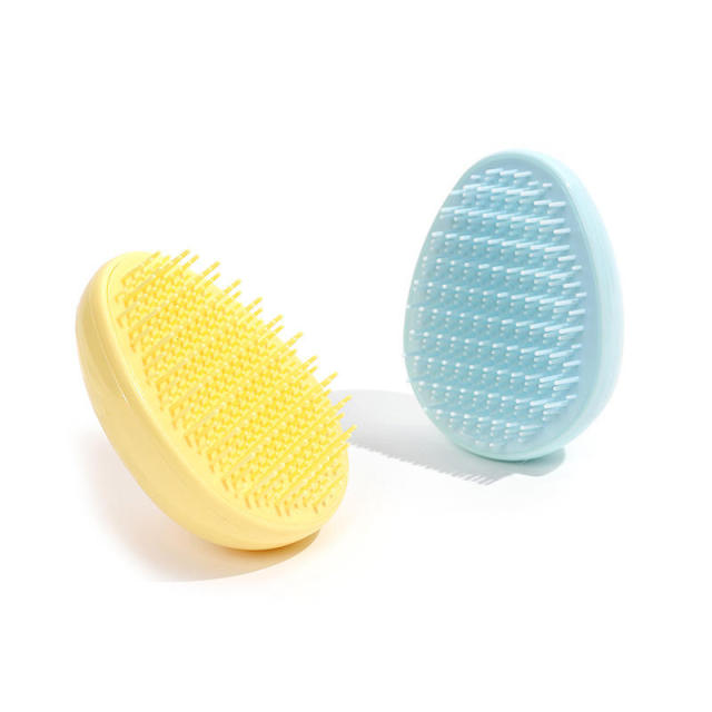 OEM Design Solid-color Egg-shaped Makara Head Hair Massage Comb,NaBaiYu,OEM Design Solid-color Egg-shaped Makara Head Hair Massage Comb